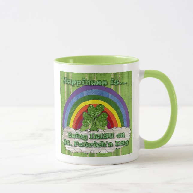 Irländska på St patrick's day-kaffe Mugg (Höger)