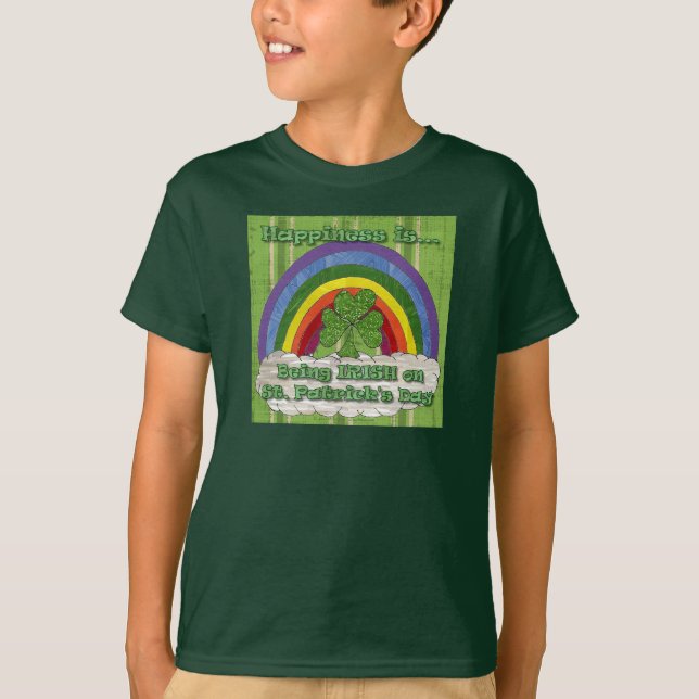 Irländska på St patrick's day T-Shirt (Framsida)