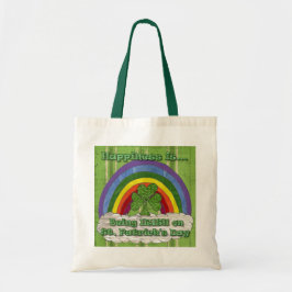Irländska på St patrick's day Tote Bag Tygkasse