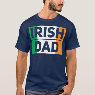 Irländska Pappa Far Fars dag T Shirt