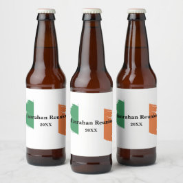 Irländska Party Ölflaska Etikett