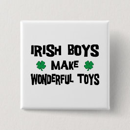 Irländska pojkar gör underbara leksaker knapp