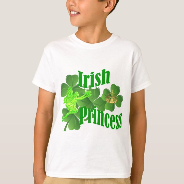 Irländska prinsessan och mejeriet tee shirt (Framsida)