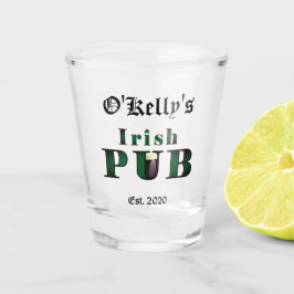 Irländska pubglasögon Pub Tavern Shot Glass
