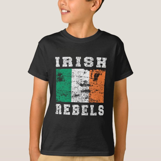 Irländska rebeller tee shirt (Framsida)