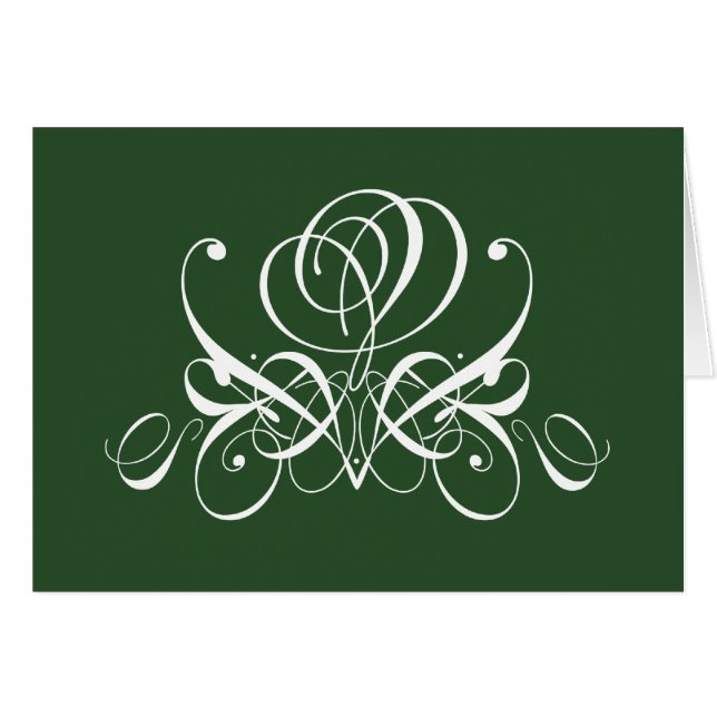 Irländska Ro Hälsningskort (Framsidan Horizontal)