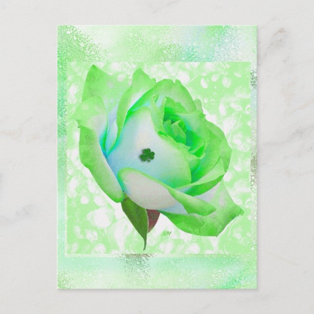 Irländska ro och årsdagen! Kort (Framsida)