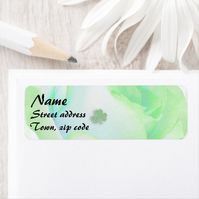 Irländska Ro Returadress Etikett (Insitu)