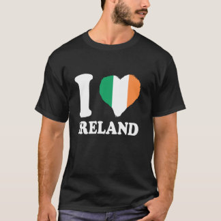 Irländska rötter irländsk stolthet Jag älskar Irla T Shirt