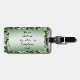 Irländska schamponers bagagemärke bagagebricka