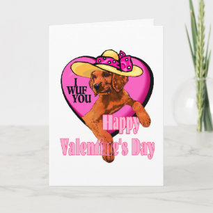 Irländska Settervalentines daygåvor Helgkort