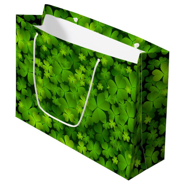 Irländska Shamrock Gift-tillbehör (Framsidan Vinklad)