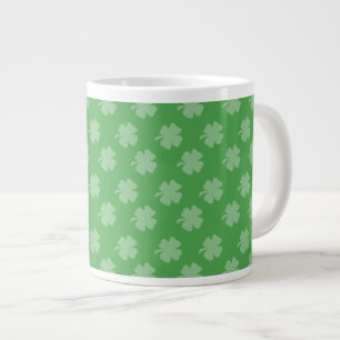 Irländska Shamrocks 20oz Jumbo kaffemugg Mugg