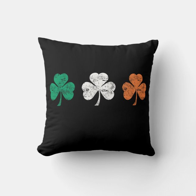 Irländska Shamrocks Kudde (Framsida)