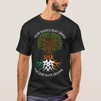 Irländska SISK-familjen Namn Vår Kärlek Springa dj T Shirt
