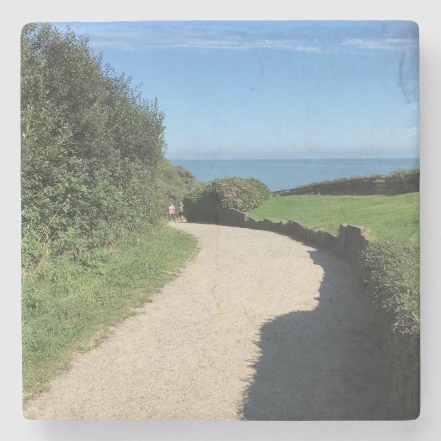 Irländska sjön från Gorey, Irland Stenunderlägg (Framsidan)