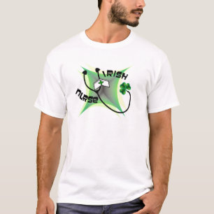 Irländska sjuksköterskagåvor tee shirt