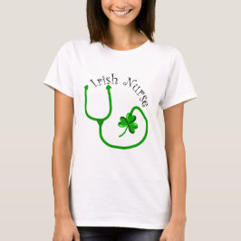 Irländska sjuksköterskaT-tröja och gåvor Tee Shirt