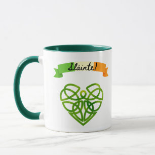 Irländska "Sláinte"! Celtic Mugg - Cheers to Healt