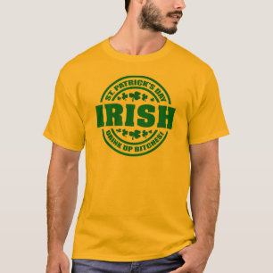 IRLÄNDSKA Sts Patrick dag Tee Shirt