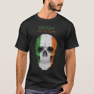 Irländska till kärnan, Irlands Flagga T Shirt