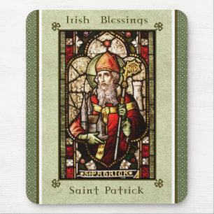 Irländska välsignelser MousePad för saint patri Musmatta