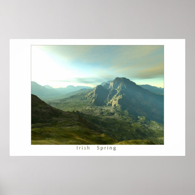 Irländska vår poster (Framsidan)