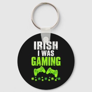 Irländska var spel st patricks dag rolig spelare nyckelring