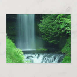 Irländska vattenfall vykort