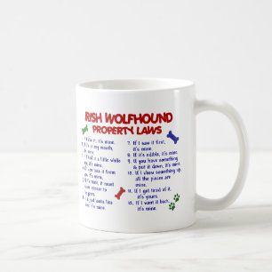 IRLÄNDSKA WOLFHOUNDegendomlagar 2 Kaffemugg