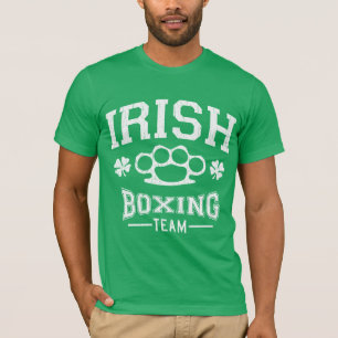 Irländskt (bedrövat) boxninglag för vintage, tee