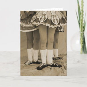 Irländskt danskort för Sepia Kort