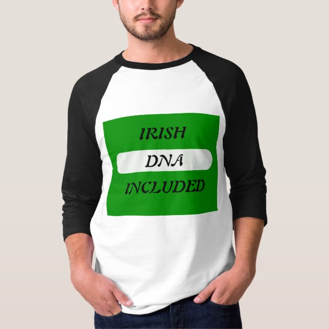 irländskt dna  t shirt (Framsida)