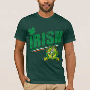 Irländskt dricka lag tee shirt