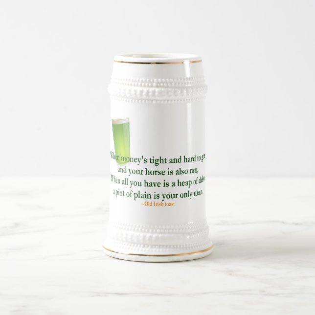 Irländskt dricka ordstäv 2 - Stein/mugg Sejdel (Center)