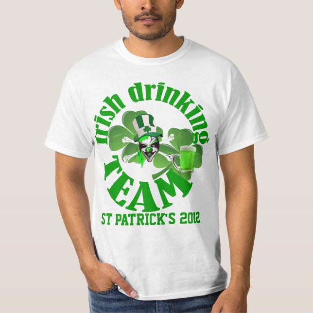 Irländskt drickslag t-shirt (Framsida)