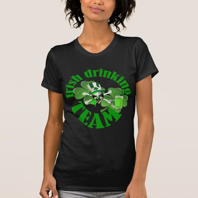 Irländskt drickslag tee shirt (Framsida)