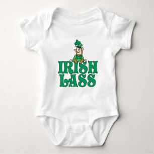 Irländskt för jänta troll lite t-shirt