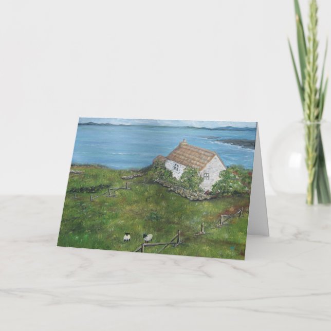 Irländskt julhälsokort, Irland, Kort (Framsida)