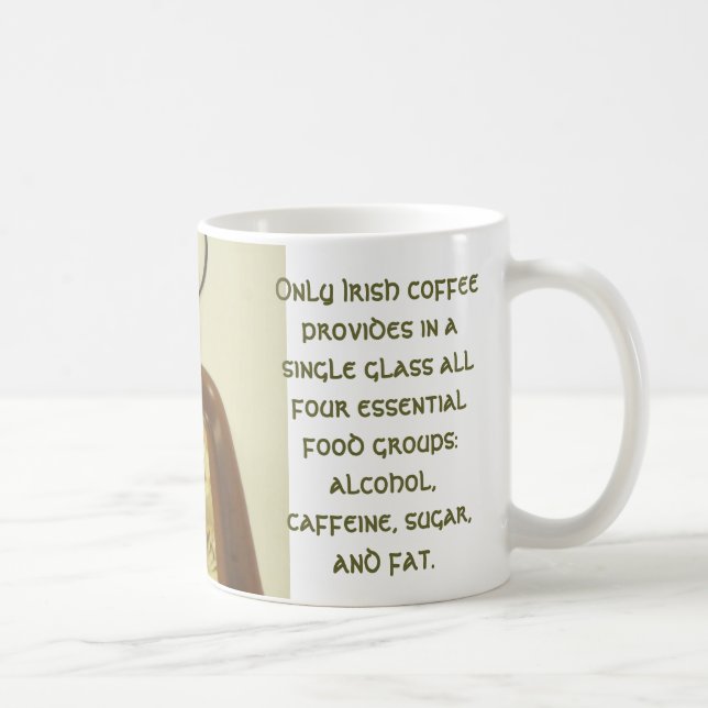 Irländskt kaffe kaffemugg (Höger)