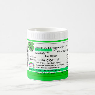 Irländskt kafferecept RX Kaffemugg