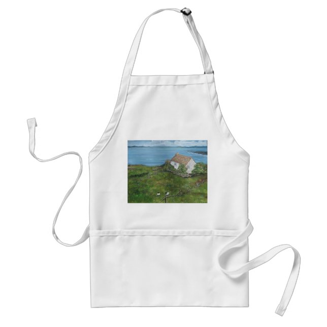 Irländskt kockförkläde, Irland Förkläde (Framsidan)