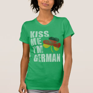 Irländskt kyssa mig st patrick's day för tee