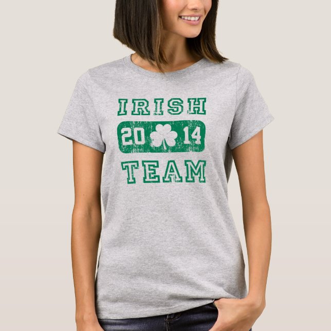 Irländskt lag 2014 t shirt (Framsida)