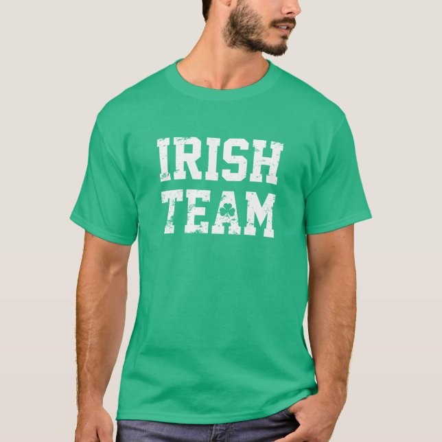 Irländskt lag t-shirt (Framsida)