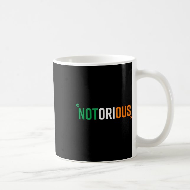 Irländskt Pride Boxing Mma Fighting Notorious Kaffemugg (Höger)