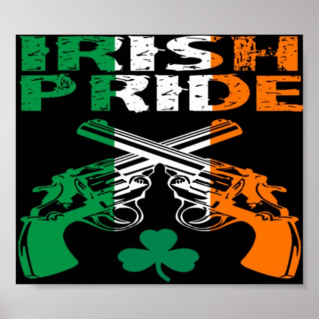 Irländskt Pride Poster (Framsidan)