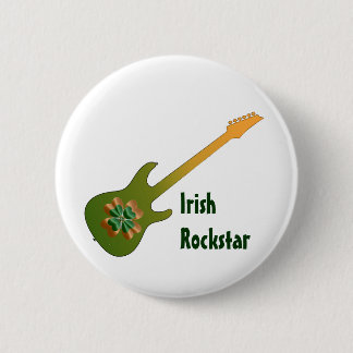 Irländskt rockstjärnaemblem knapp
