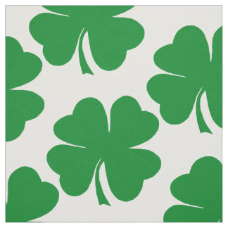 Irländskt Shamrocktyg Tyg