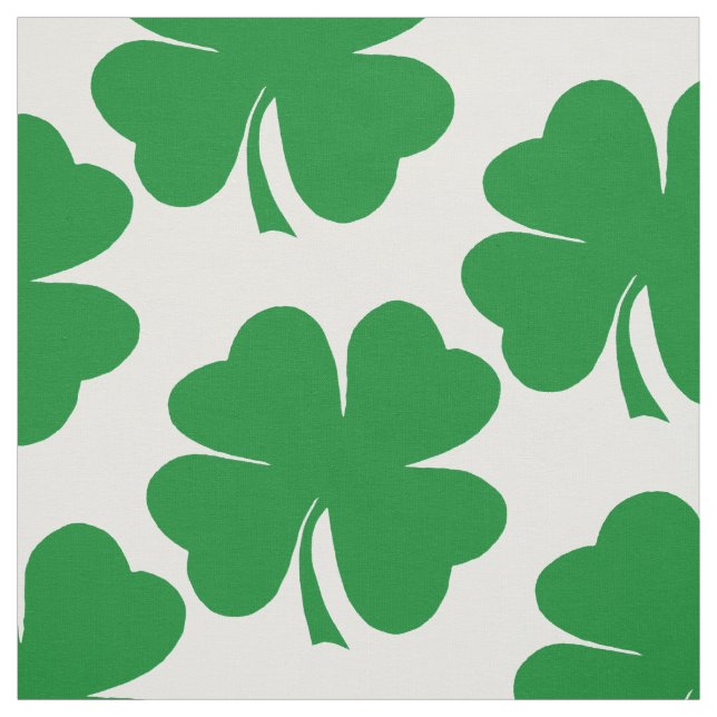 Irländskt Shamrocktyg Tyg (Provkarta)